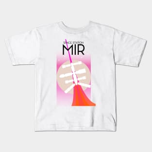 Space Station MIR Kids T-Shirt